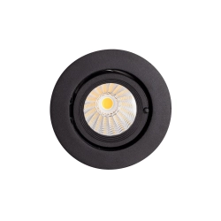 Oprawa Wpustowa Rubio 10W Czarna H0133 MaxLight