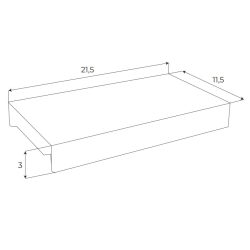 Magnetic MA0007 Zasilacz zewnętrzny 200W do szyn magnetycznych Maxlight