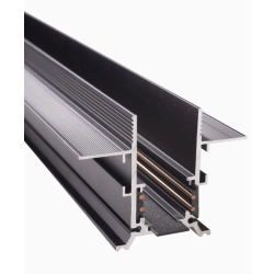 Magnetic MT0006 Szyna Magnetyczna Podtynkowa 1m Czarna Maxlight - zdjęcie produktu