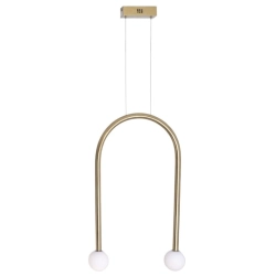 Lampa Wisząca Enigma Złota P0514 MAXLIGHT - zdjęcie produktu