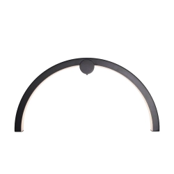 Kinkiet Trio Arc Polished Black Ip44 W0335 MAXLIGHT