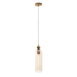 LAMPA WISZĄCA CAMPANILA CHAMPAGNE GLASS P0510 MAXLIGHT - zdjęcie produktu