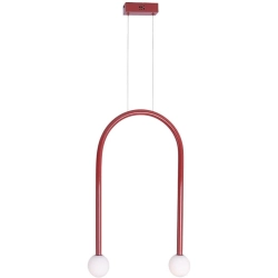 Lampa Wisząca Enigma Czerwona P0523 MaxLight - zdjęcie produktu
