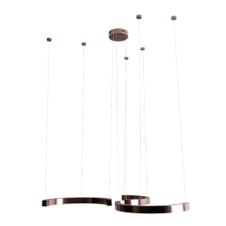 Lampa Wisząca Lotus 40W Brushed Bronze P0571D MaxLight - zdjęcie produktu