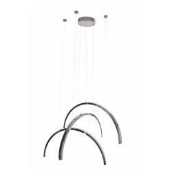 LAMPA WISZĄCA TRIO ARC SHINY BLACK P0508 MAXLIGHT - zdjęcie produktu