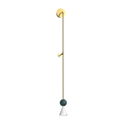 Kinkiet Bingo 5W Złoty + Malachit W0448 MaxLight - zdjęcie produktu