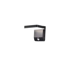 Lampa Zewnętrzna Z Czujnikiem Ruchu Ladis 20W Czarny IP65 W0471 MaxLight - zdjęcie produktu