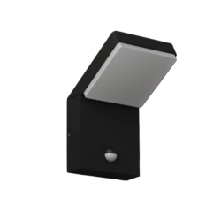 Lampa Zewnętrzna Z Czujnikiem Ruchu Fiss 20W Czarny IP66 W0472 MaxLight - zdjęcie produktu
