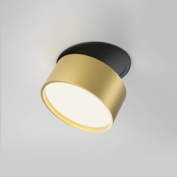 Oprawa stropowa podtynkowa Onda LED 12W czarny DL024-12W-DTW-BMG Maytoni - zdjęcie dodatkowe 1