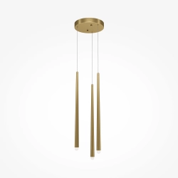 Lampa wisząca Maytoni MOD132PL-L18BSK - kolor mosiądz - zdjęcie dodatkowe 1