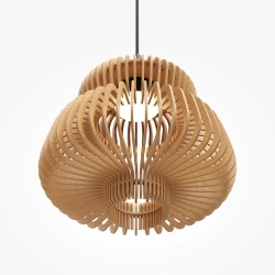 Lampa wisząca Maytoni MOD465PL-L12BK1 - kolor czarny - zdjęcie produktu