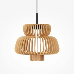 Lampa wisząca Maytoni MOD465PL-L12BK1 - kolor czarny - zdjęcie dodatkowe 1