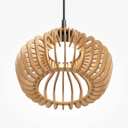Lampa wisząca Maytoni MOD465PL-L12BK2 - kolor czarny - zdjęcie produktu