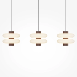 Lampa wisząca Maytoni MOD497PL-L23BRK - kolor brązowy - zdjęcie dodatkowe 1