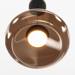 Lampa wisząca Maytoni MOD501PL-L20BK1 - kolor czarny - zdjęcie produktu