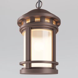 Lampa zewnętrzna wisząca Salamanca E27 brązowy O031PL-01BR Maytoni - zdjęcie produktu