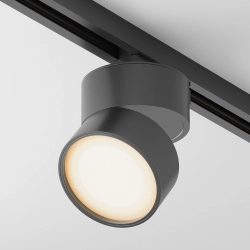 Oprawa szynoprzewodowa 1-fazowa Onda LED 12W 2700K czarny TR007-1-12W2.7K-B-1 Maytoni - zdjęcie dodatkowe 1