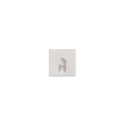 MEMPHIS SQ wpuszczana w ścianę srebrno-szara 230V LED 3W 60° 3000K R12688 Rendl light studio - zdjęcie produktu