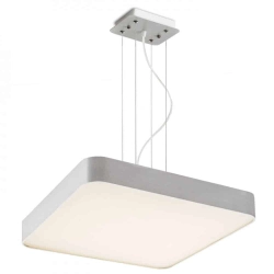 kinkiecik.pl MENSA SQ 48 wisząca aluminium szczotkowane 230V LED 56W 3000K R11292 Rendl light studio