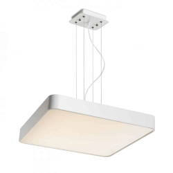 kinkiecik.pl MENSA SQ 48 wisząca biała 230V LED 56W 3000K R11291 Rendl light studio
