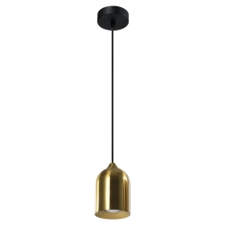 Metalowa lampa wisząca Nilo złota LP-0110/1P GD Light Prestige