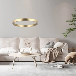 Lampa wisząca złota MIDWAY Triangle LP-033/1P S GD LIGHT PRESTIGE - zdjęcie produktu