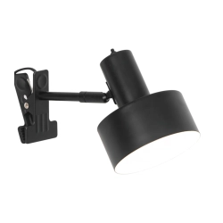 Minimalistyczna lampa z klipsem Matis czarna 2512222003 Nordlux