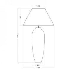 MONACO lampa stołowa L208062325 4Concepts L208062325 - zdjęcie 2