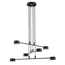 Lampa wisząca MODUS 6 BLACK 1339/6 EMIBIG Lighting