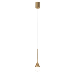 Lampa Wisząca Nata 1xLED złota PL0104-GD yaskr