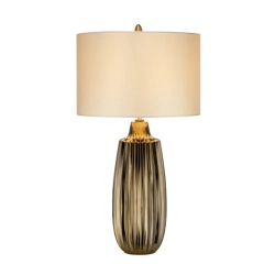 kinkiecik.pl Duża lampa stołowa Newham – 1 źródło światła NEWHAM-TL-L Elstead Lighting
