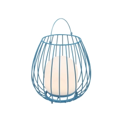 Niebieski lampion LED Jim To Go - Nordlux, bezprzewodowy 2218105006
