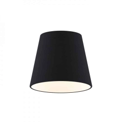kinkiecik.pl NIZZA 18/15 abażur Polycotton czarna/białe PCV max. 28W R13114 Rendl light studio
