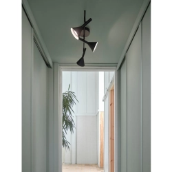 Kelvis – czarna lampa sufitowa 3-punktowa 2612706003 Nordlux