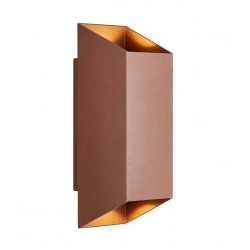 Nordycki kinkiet zewnętrzny Nico Square 22 - Nordlux, rdzawy 2218221009 - zdjęcie produktu