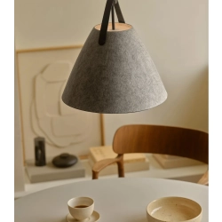 Nowoczesna lampa wisząca Strap 36 DFTP - jasnoszary 84343010 Nordlux
