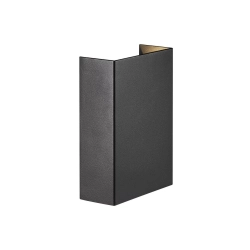 kinkiecik.pl Nowoczesny kinkiet zewnętrzny Fold 10 Nordlux - czarny 2019041003
