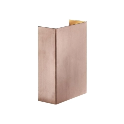 Nowoczesny kinkiet zewnętrzny Fold 10 Nordlux - miedziany 2019041030 - zdjęcie produktu
