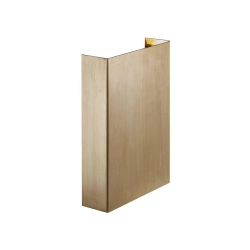 Nowoczesny kinkiet zewnętrzny Fold 15 Nordlux - mosiądz 2019051035 - zdjęcie produktu