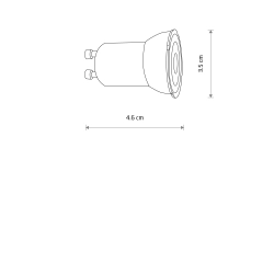 REFLECTOR GU10 R35, 4W, 4000K 10231 Nowodvorski - zdjęcie 2