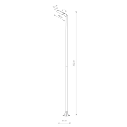 Lampa stojąca PATHWAY LED PRO 3000K 10283 Nowodvorski - zdjęcie 2
