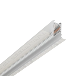1-obwodowy podtynkowy szynoprzewód niskonapięciowy LVM RECESSED TRACK 2M 11625 Nowodvorski