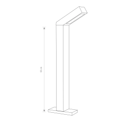 Lampa stojąca LHOTSE 4448 LED IP54 - zdjęcie 2
