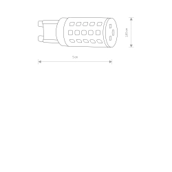 BULB LED G9, 4W, 3000K 7503 Nowodvorski - zdjęcie 2