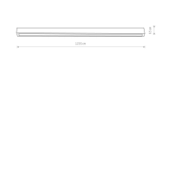 Plafon STRAIGHT LED CEILING L 7556 biały 122cm Nowodvorski - zdjęcie 2