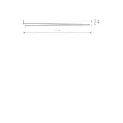 Plafon STRAIGHT LED CEILING M 7598 czarny 92cm Nowodvorski - zdjęcie 2