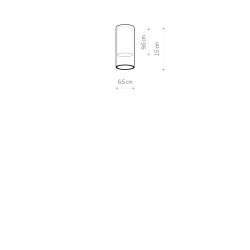 Klosz CAMELEON CYLINDER S BLACK 8544 - zdjęcie 2