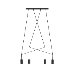 Lampa wisząca IMBRIA czarny 9192 Nowodvorski - zdjęcie produktu