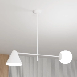 Żyrandol HERMES 2 WHITE 1348/2 EMIBIG Lighting - zdjęcie produktu