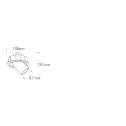 Oprawa wpuszczana One Light 11112B/B/V - zdjęcie dodatkowe 1